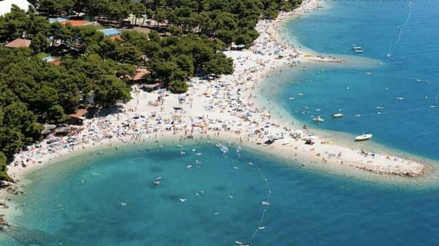 Apartments Sunce Makarska Bagian luar foto
